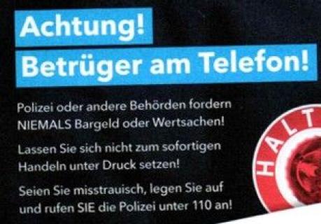 Terminzettel mit Aufdruck